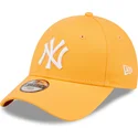 kasketter-buet-orange-justerbar-rem-til-barn-9forty-league-essential-fra-new-york-yankees-mlb-af-new-era