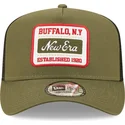 kasketter-buet-gron-snapback-a-frame-af-new-era