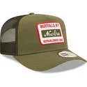 kasketter-buet-gron-snapback-a-frame-af-new-era