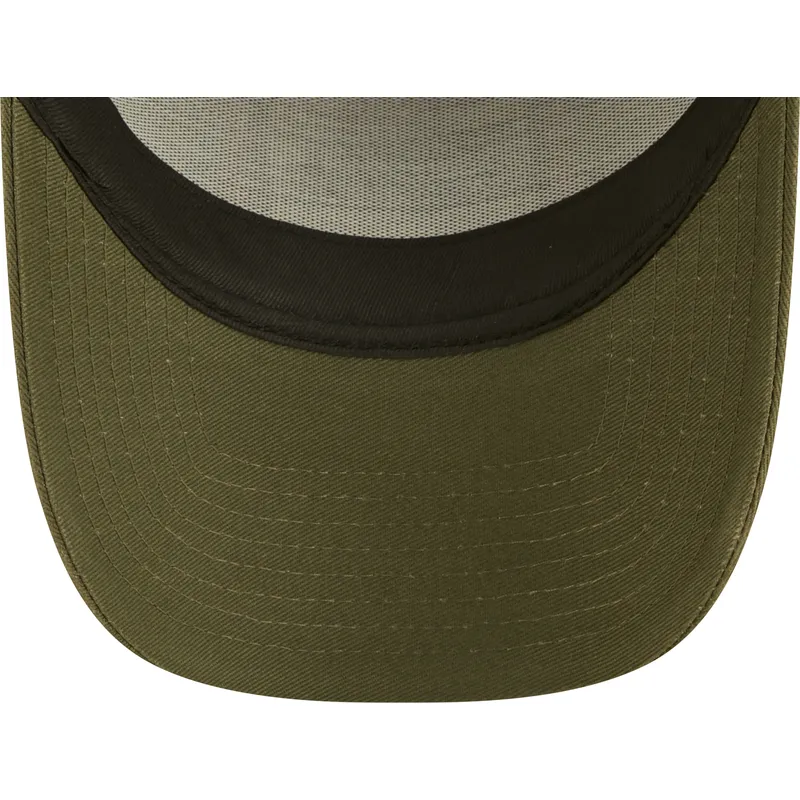 kasketter-buet-gron-snapback-a-frame-af-new-era