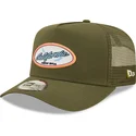 kasketter-buet-gron-snapback-a-frame-af-new-era