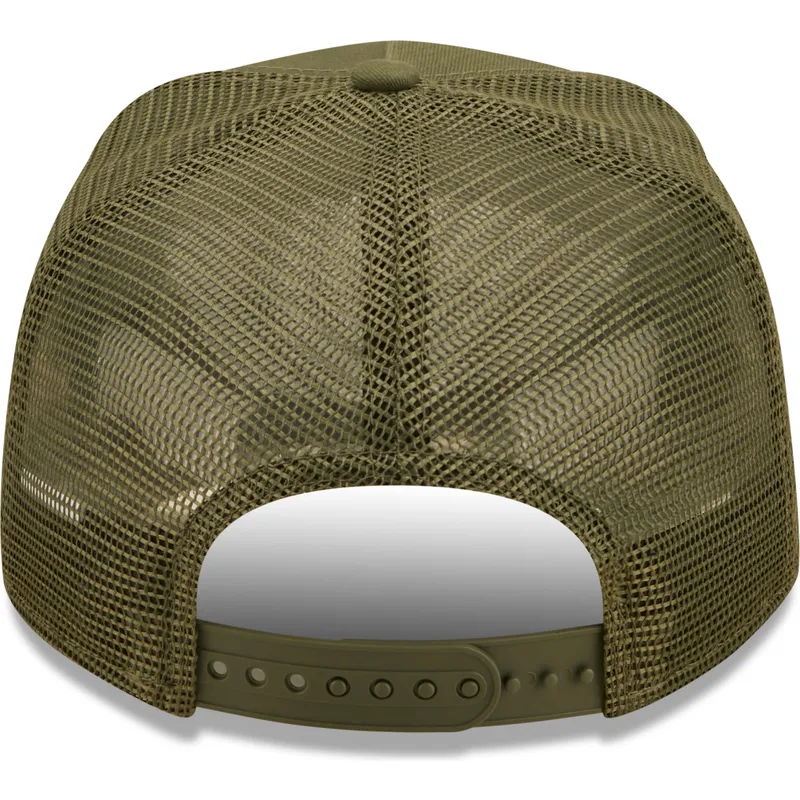 kasketter-buet-gron-snapback-a-frame-af-new-era