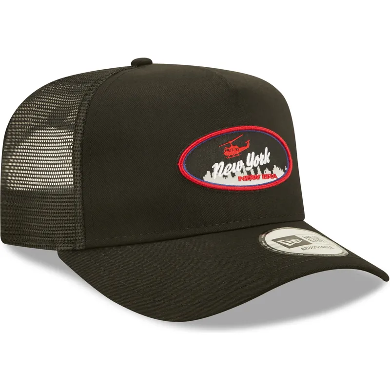 kasketter-buet-sort-snapback-a-frame-af-new-era kasketter-buet-sort-snapback-a-frame-af-new-era