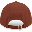 kasketter-buet-brun-justerbar-rem-9forty-linen-fra-new-york-yankees-mlb-af-new-era