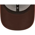 brun-justerbar-9forty-linen-new-york-yankees-mlb-kasket-fra-new-era