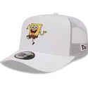 kasketter-buet-hvid-snapback-a-frame-fra-bob-esponja-af-new-era