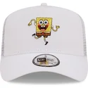kasketter-buet-hvid-snapback-a-frame-fra-bob-esponja-af-new-era