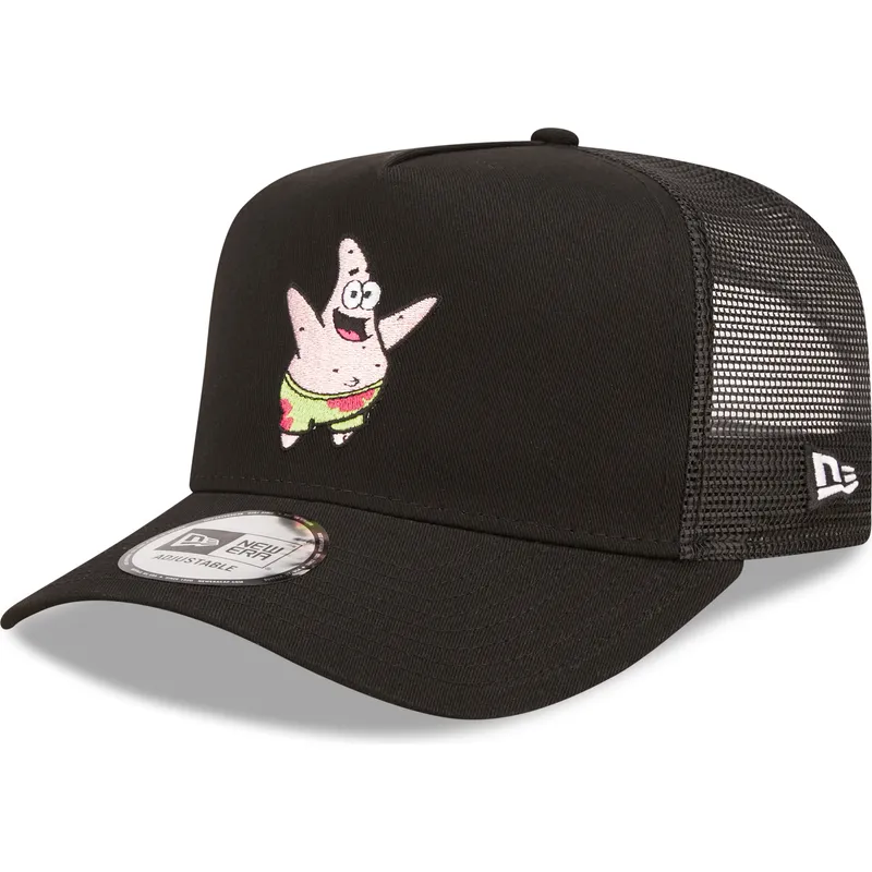 kasketter-buet-sort-snapback-a-frame-fra-patricio-estrella-bob-esponja-af-new-era kasketter-buet-sort-snapback-a-frame-fra-patricio-estrella-bob-esponja-af-new-era