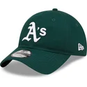 kasketter-buet-gron-justerbar-rem-9twenty-league-essential-fra-oakland-athletics-mlb-af-new-era