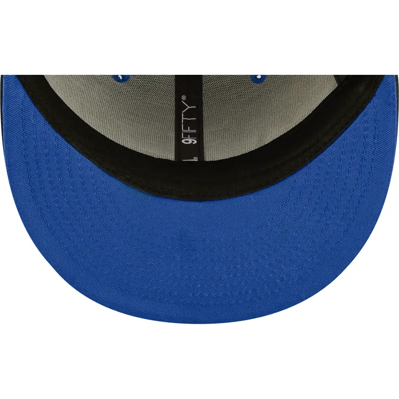 kasketter-flad-bla-snapback-til-barn-9fifty-fra-superman-dc-comics-af-new-era