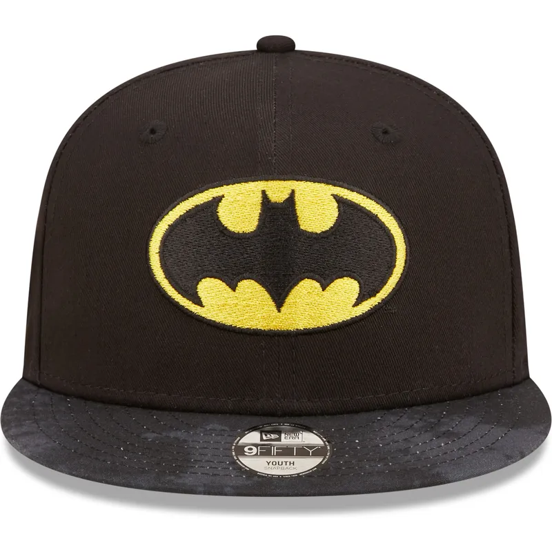 kasketter-flad-sort-snapback-til-barn-9fifty-fra-batman-dc-comics-af-new-era