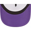 hvid-sort-og-lilla-trucker-kasket-a-frame-team-colour-fra-los-angeles-lakers-nba-fra-new-era