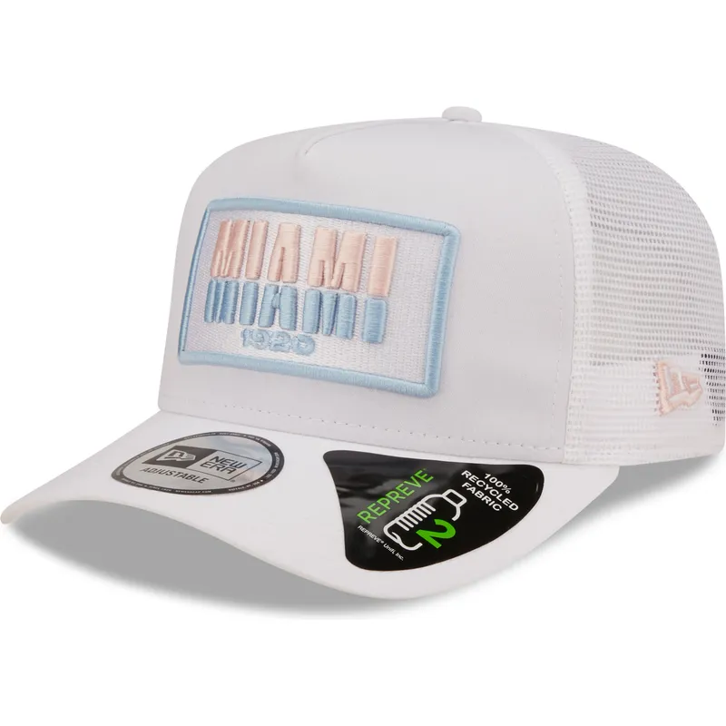 kasketter-buet-hvid-snapback-a-frame-af-new-era kasketter-buet-hvid-snapback-a-frame-af-new-era