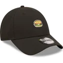 sort-justerbar-buet-kasket-good-burger-good-life-9forty-food-icon-fra-new-era