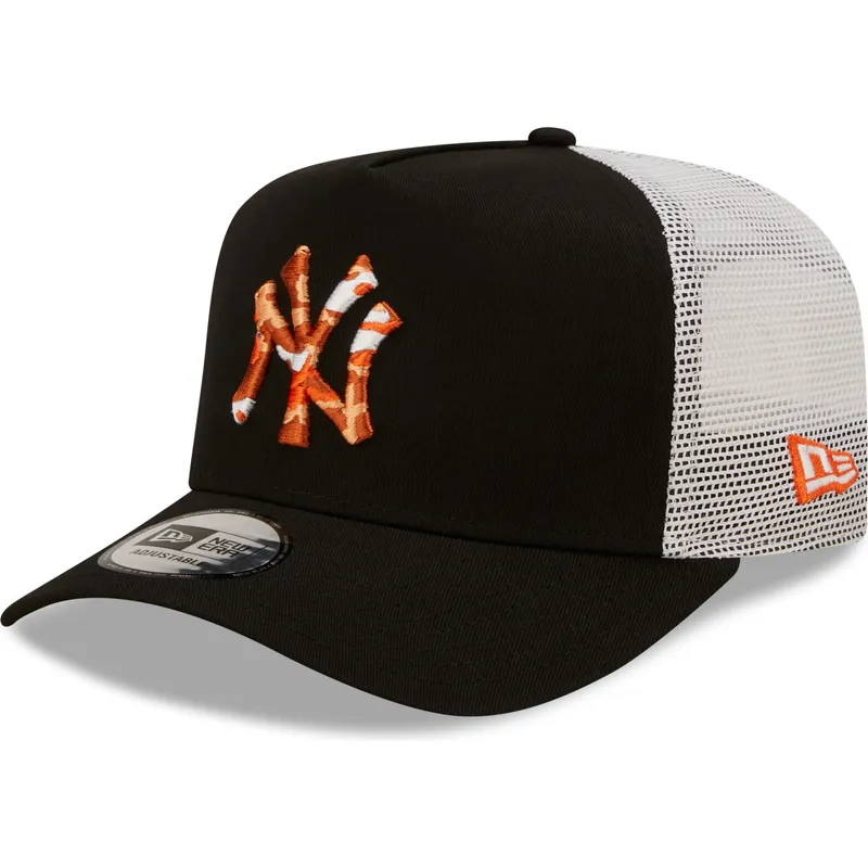 kasketter-buet-sort-snapback-a-frame-seasonal-infill-fra-new-york-yankees-mlb-af-new-era