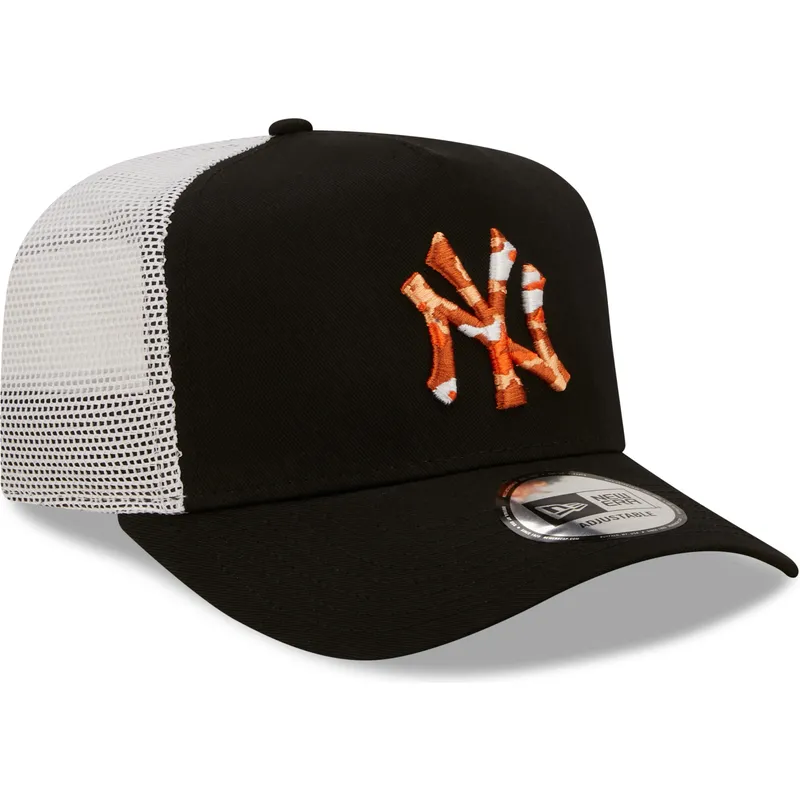 kasketter-buet-sort-snapback-a-frame-seasonal-infill-fra-new-york-yankees-mlb-af-new-era