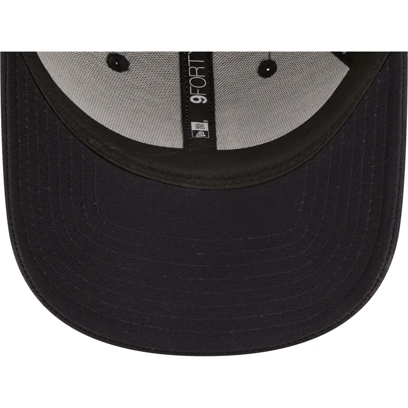 kasketter-buet-marinebla-justerbar-rem-9forty-gradient-infill-fra-los-angeles-dodgers-mlb-af-new-era