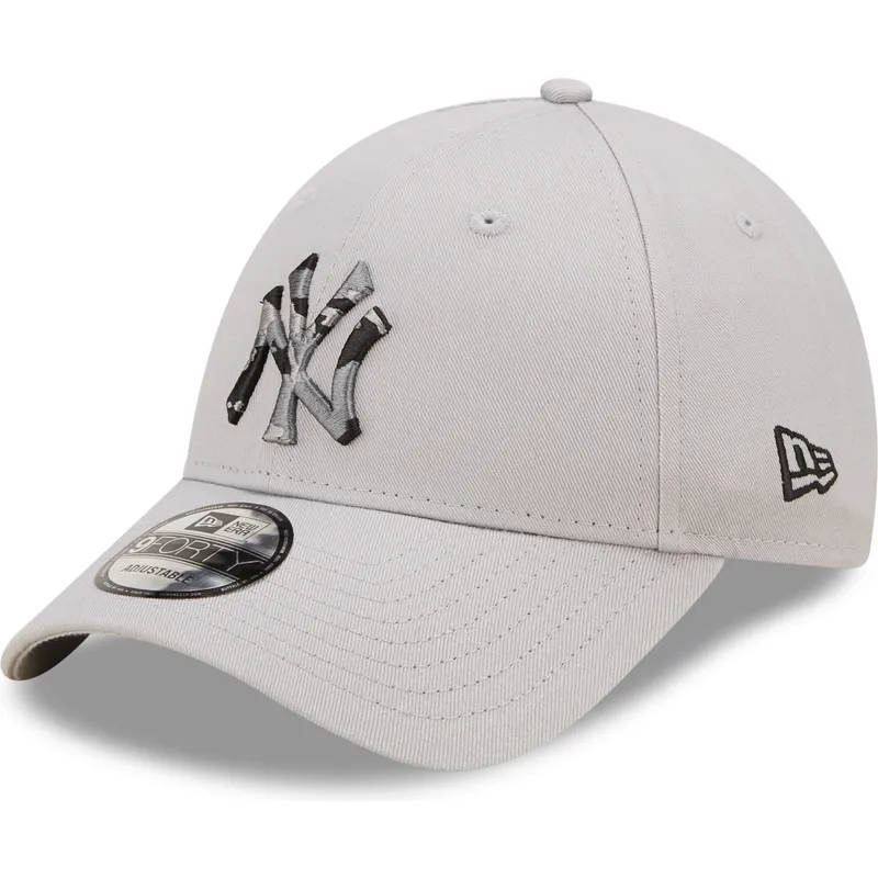 kasketter-buet-gra-justerbar-rem-9forty-seasonal-infill-fra-new-york-yankees-mlb-af-new-era