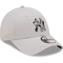 kasketter-buet-gra-justerbar-rem-9forty-seasonal-infill-fra-new-york-yankees-mlb-af-new-era