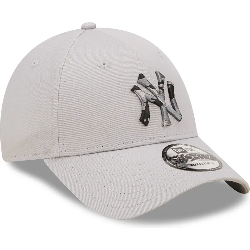 kasketter-buet-gra-justerbar-rem-9forty-seasonal-infill-fra-new-york-yankees-mlb-af-new-era