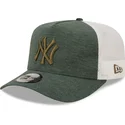 kasketter-buet-gron-snapback-a-frame-jersey-essential-fra-new-york-yankees-mlb-af-new-era