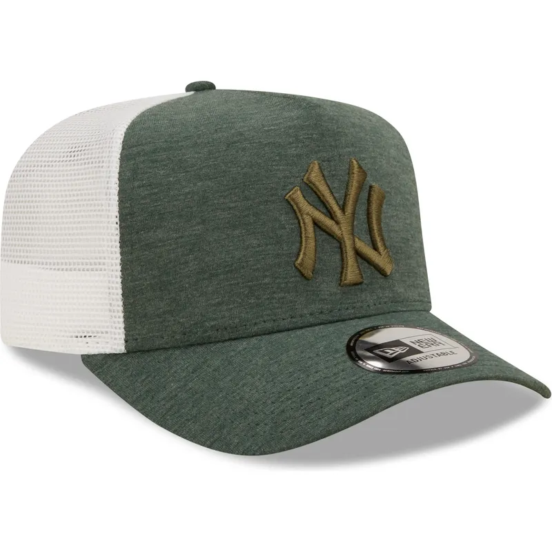 kasketter-buet-gron-snapback-a-frame-jersey-essential-fra-new-york-yankees-mlb-af-new-era kasketter-buet-gron-snapback-a-frame-jersey-essential-fra-new-york-yankees-mlb-af-new-era