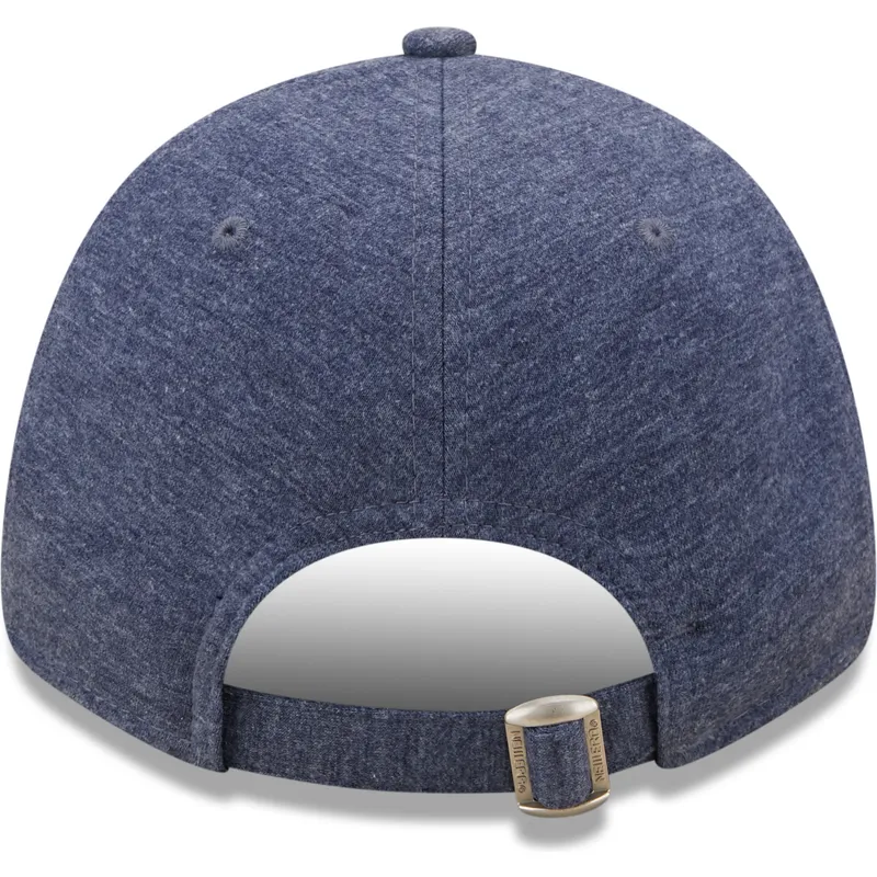 kasketter-buet-marinebla-justerbar-rem-9forty-jersey-essential-fra-los-angeles-dodgers-mlb-af-new-era