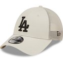 new-era-a-frame-home-field-los-angeles-dodgers-mlb-beige-adjustable-trucker-hat
