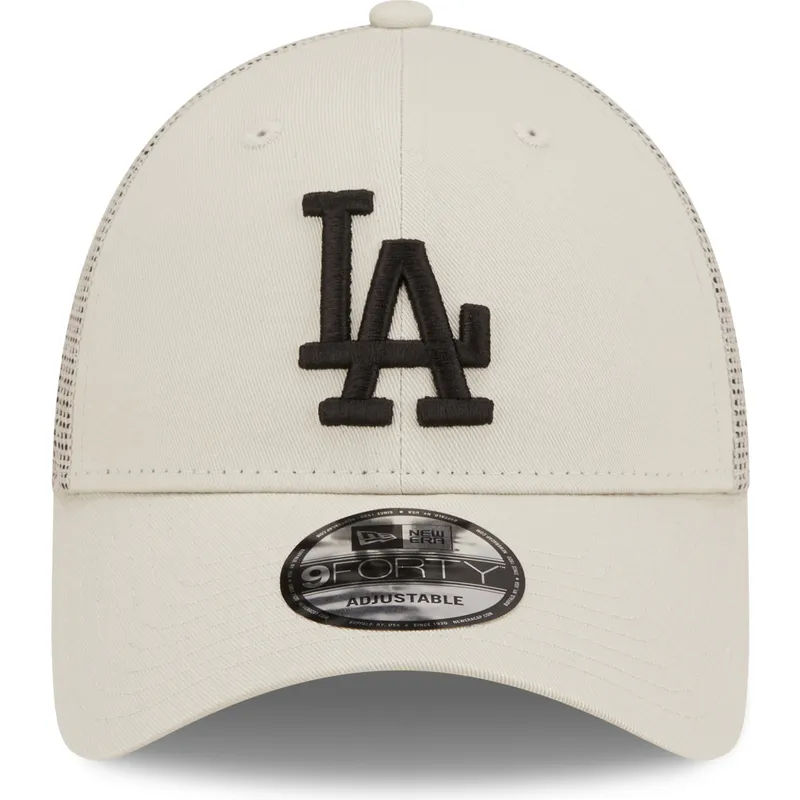 kasketter-buet-beige-justerbar-rem-a-frame-home-field-fra-los-angeles-dodgers-mlb-af-new-era kasketter-buet-beige-justerbar-rem-a-frame-home-field-fra-los-angeles-dodgers-mlb-af-new-era