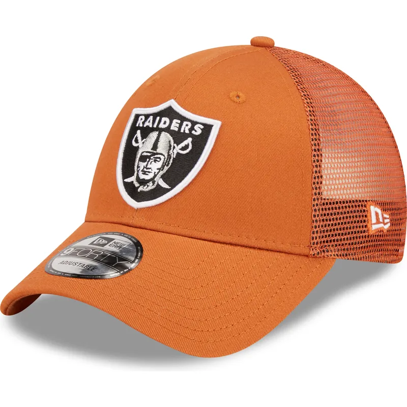 kasketter-buet-orange-justerbar-rem-a-frame-home-field-fra-las-vegas-raiders-nfl-af-new-era