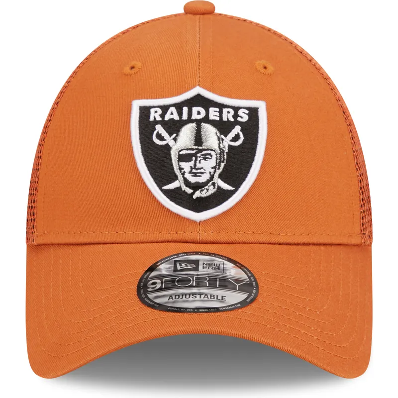 kasketter-buet-orange-justerbar-rem-a-frame-home-field-fra-las-vegas-raiders-nfl-af-new-era