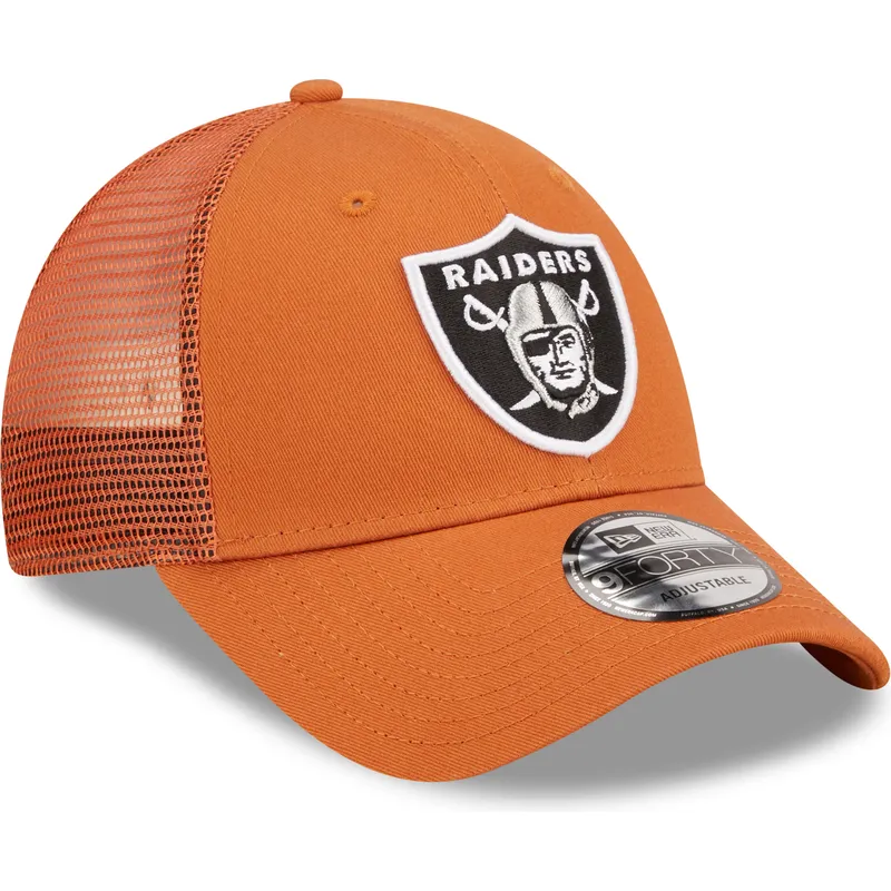 kasketter-buet-orange-justerbar-rem-a-frame-home-field-fra-las-vegas-raiders-nfl-af-new-era