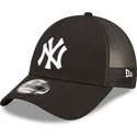 justerbar-sort-trucker-kasket-a-frame-home-field-fra-new-york-yankees-mlb-af-new-era