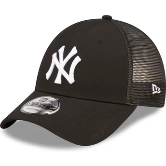 Justerbar sort trucker-kasket A Frame Home Field fra New York Yankees MLB af New Era