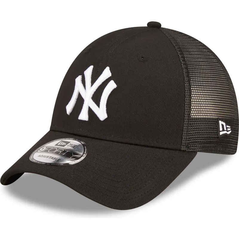 justerbar-sort-trucker-kasket-a-frame-home-field-fra-new-york-yankees-mlb-af-new-era