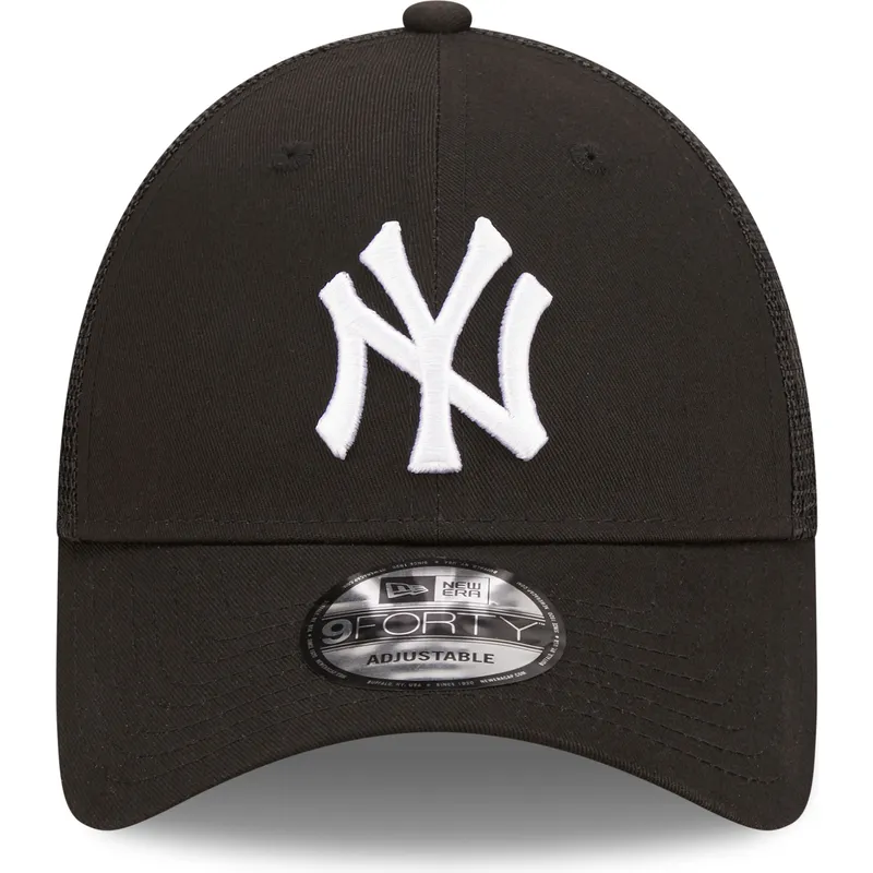 justerbar-sort-trucker-kasket-a-frame-home-field-fra-new-york-yankees-mlb-af-new-era