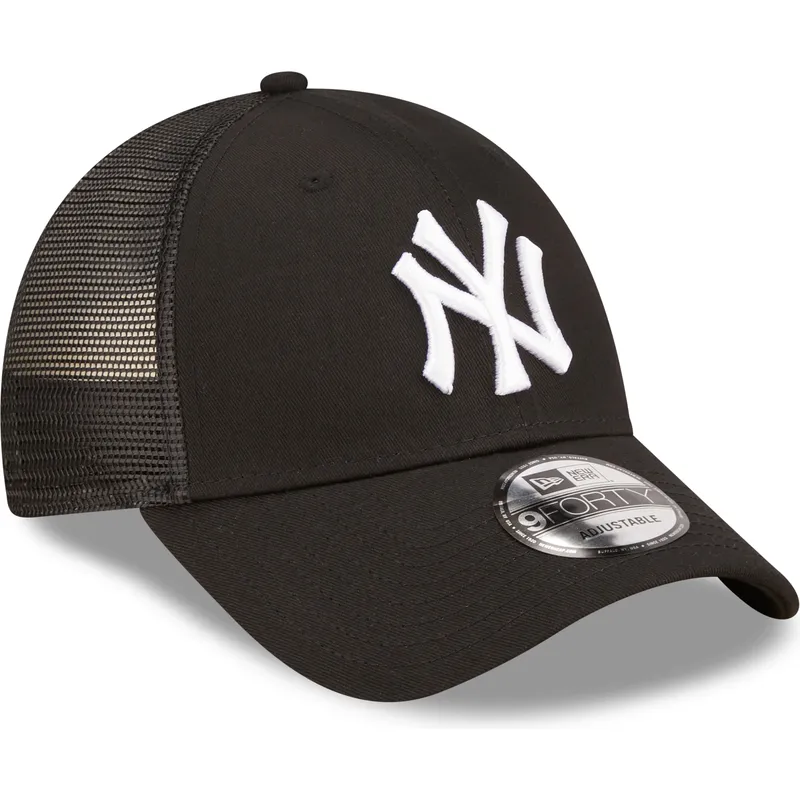 justerbar-sort-trucker-kasket-a-frame-home-field-fra-new-york-yankees-mlb-af-new-era