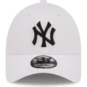 hvid-justerbar-trucker-kasket-a-frame-home-field-fra-new-york-yankees-mlb-af-new-era