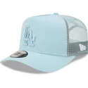 kasketter-buet-bla-snapback-a-frame-tonal-mesh-fra-los-angeles-dodgers-mlb-af-new-era