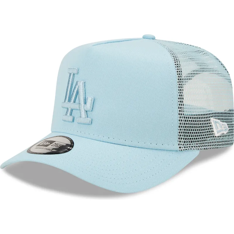 kasketter-buet-bla-snapback-a-frame-tonal-mesh-fra-los-angeles-dodgers-mlb-af-new-era