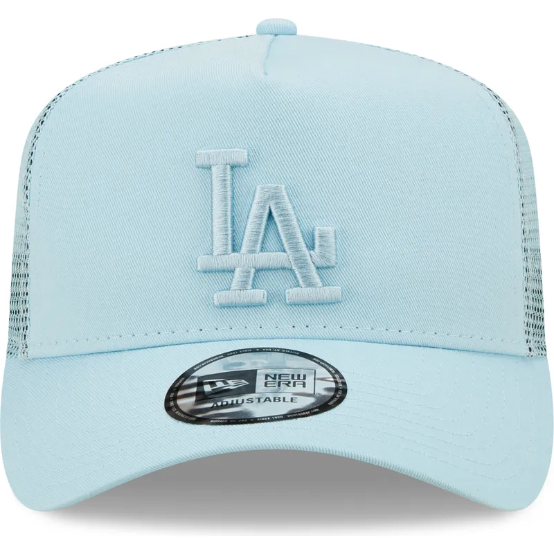 kasketter-buet-bla-snapback-a-frame-tonal-mesh-fra-los-angeles-dodgers-mlb-af-new-era