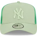 kasketter-buet-gron-snapback-claro-a-frame-tonal-mesh-fra-new-york-yankees-mlb-af-new-era