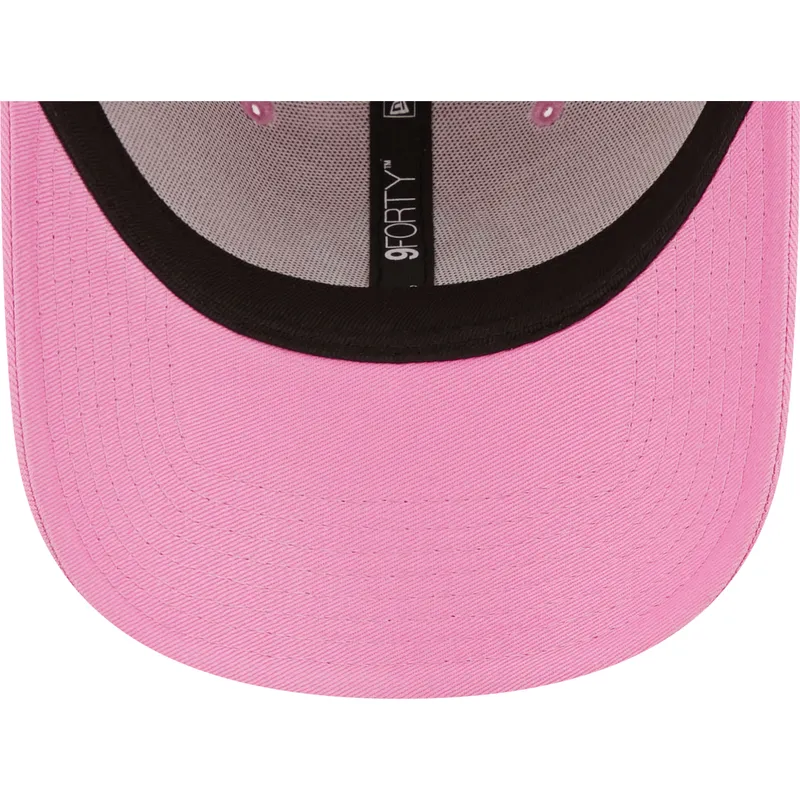kasketter-buet-rosa-justerbar-rem-9forty-league-essential-fra-new-york-yankees-mlb-af-new-era