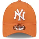 new-era-new-york-yankees-mlb-9forty-league-essential-justerbar-orange-buet-kasket