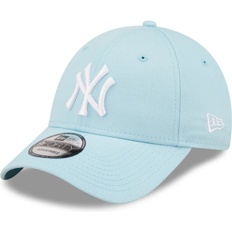 kasketter-buet-bla-justerbar-rem-claro-9forty-league-essential-fra-new-york-yankees-mlb-af-new-era