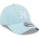 kasketter-buet-bla-justerbar-rem-claro-9forty-league-essential-fra-new-york-yankees-mlb-af-new-era