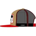 kasketter-flad-brun-snapback-mickey-mouse-disney-af-capslab