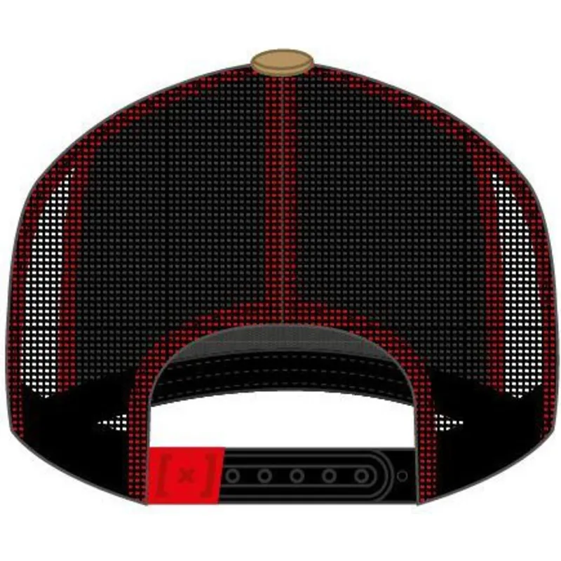 kasketter-flad-brun-snapback-mickey-mouse-disney-af-capslab