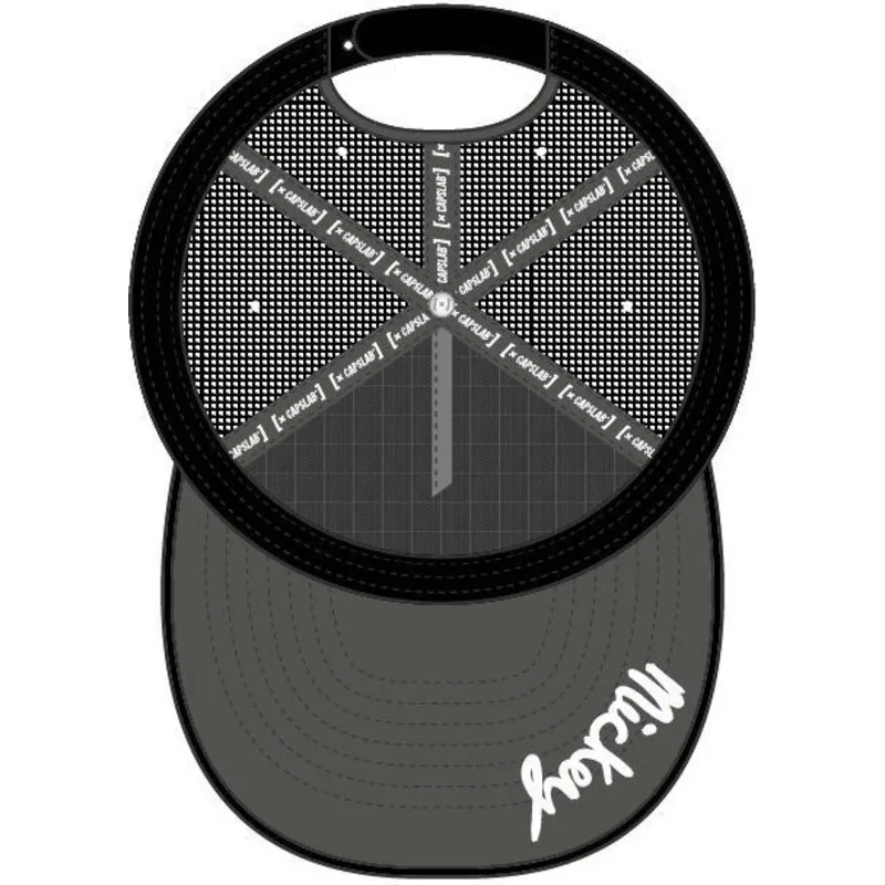 kasketter-flad-sort-snapback-mickey-mouse-disney-af-capslab