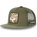 kasketter-flad-gron-snapback-coyote-looney-tunes-af-capslab